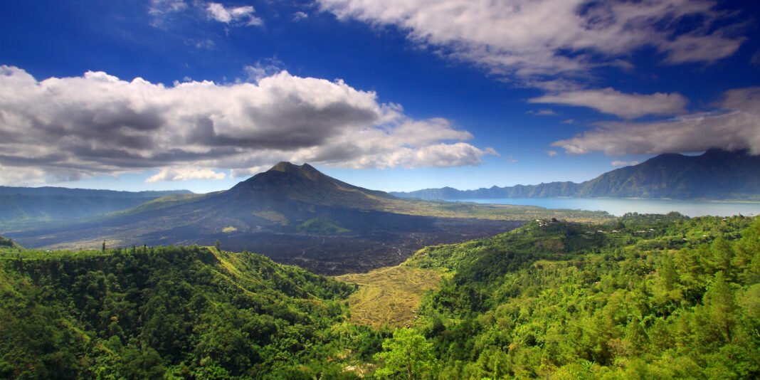 Kintamani's Mt. Batur volcano